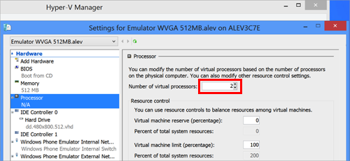 Configure Hyper-V VM