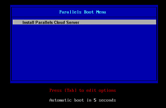 PSBM Boot Dialog