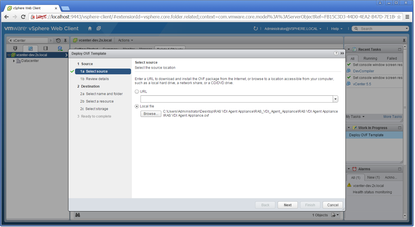 VMware_vSphere Web Client4