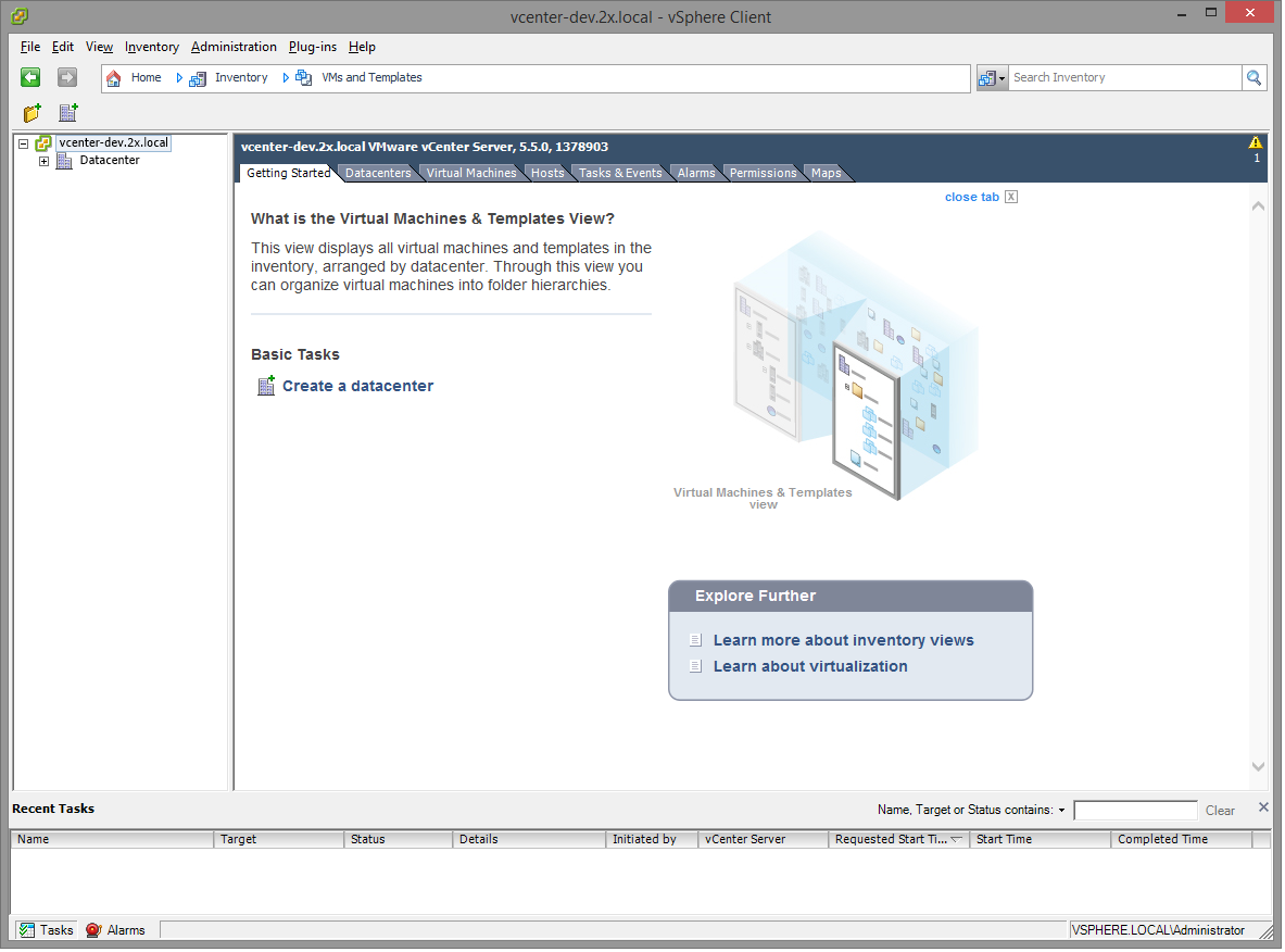 VMware_vSphere Client