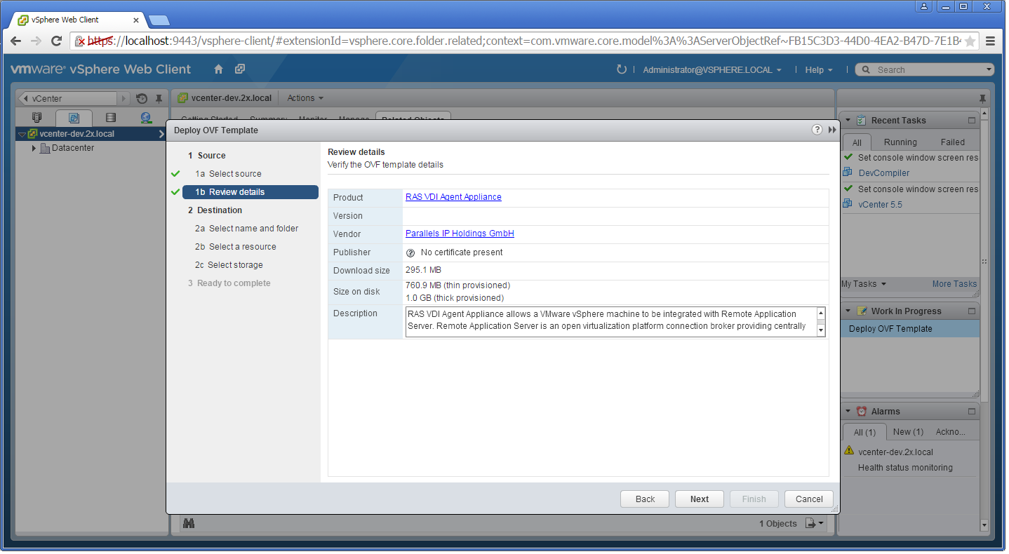 VMware_vSphere Web Client5