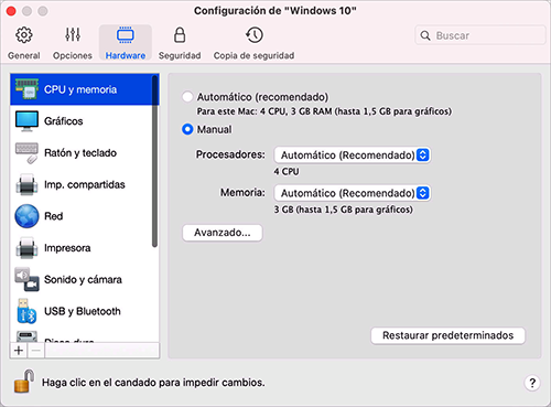 VM_Configuration_CPU and Memory