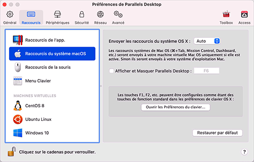 OS : Les Raccourcis Claviers