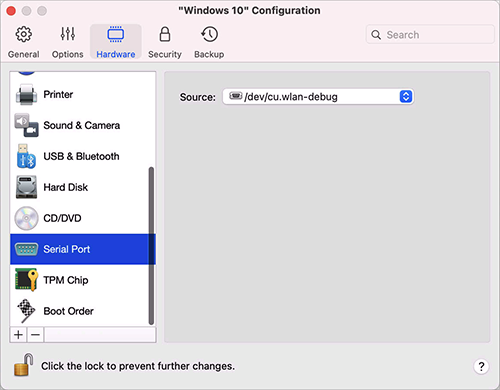 VM_Configuration_Serial Port