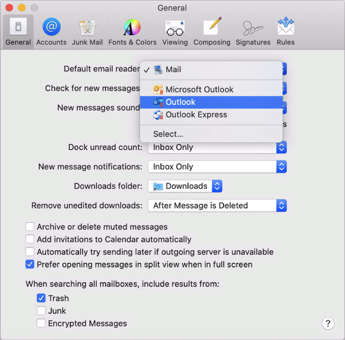 What can I do if the Manage Plug-ins button is gone from Apple Mail?