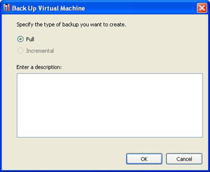 Backing Up Virtual Machines