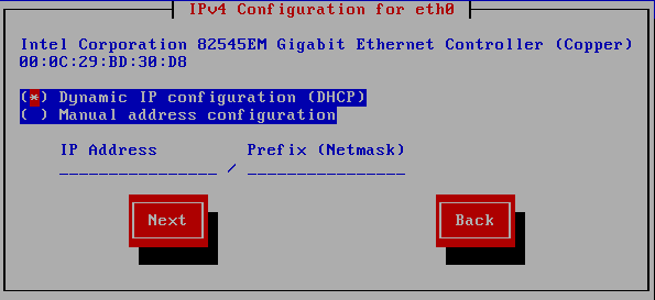 Configuring IPv4