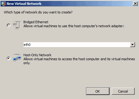 Adding New Virtual Network