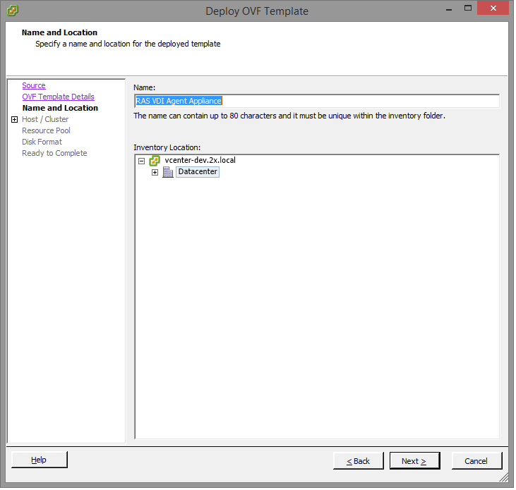 VMware_Deploy OVF Template3